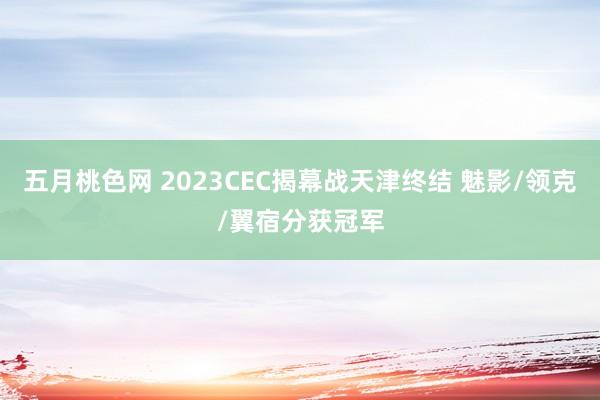 五月桃色网 2023CEC揭幕战天津终结 魅影/领克/翼宿分获冠军