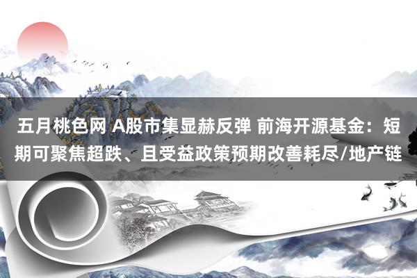 五月桃色网 A股市集显赫反弹 前海开源基金：短期可聚焦超跌、且受益政策预期改善耗尽/地产链